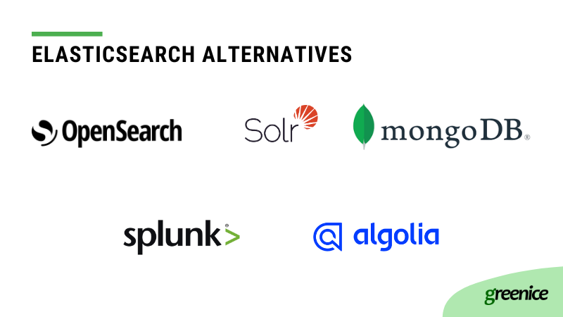 elasticsearch alternatives
